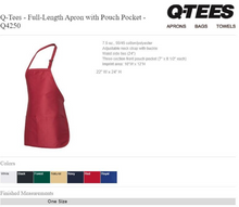 Load image into Gallery viewer, It's Not About the Pasta - Pump Rules Apron