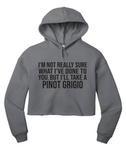 Load image into Gallery viewer, Pinot Grigio - Pump Rules Cropped Hoodie