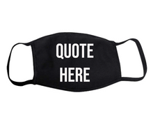 Load image into Gallery viewer, Customizable Face Mask