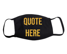 Load image into Gallery viewer, Customizable Face Mask