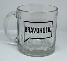 Load image into Gallery viewer, Bravoholic - 13oz Glass Coffee Mug