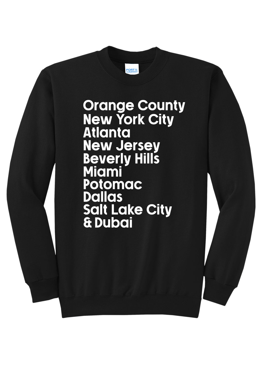 Housewives Cities - Unisex Crewneck Sweatshirt
