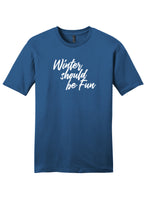 Load image into Gallery viewer, Winter Should Be Fun - Winter House Unisex T-Shirt
