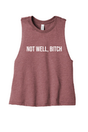 Not Well RHONY Cropped Tank-top