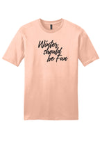 Load image into Gallery viewer, Winter Should Be Fun - Winter House Unisex T-Shirt
