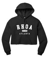 Load image into Gallery viewer, Vintage Style RHOA Cropped Hoodie
