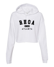 Load image into Gallery viewer, Vintage Style RHOA Cropped Hoodie
