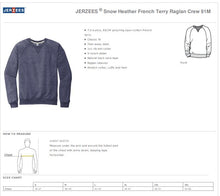Load image into Gallery viewer, Bravoholic Unisex Heathered Crewneck Sweatshirt
