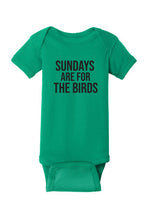 Load image into Gallery viewer, Sundays are for the Birds - Baby Onesie
