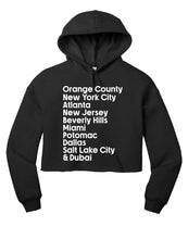 Load image into Gallery viewer, Housewives Cities - Cropped Hoodie
