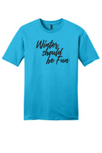 Load image into Gallery viewer, Winter Should Be Fun - Winter House Unisex T-Shirt
