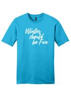 Load image into Gallery viewer, Winter Should Be Fun - Winter House Unisex T-Shirt
