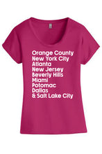 Load image into Gallery viewer, Housewives Cities Scoop-neck T-Shirt
