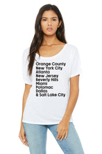 Load image into Gallery viewer, Housewives Cities Scoop-neck T-Shirt
