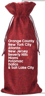 Housewives Cities Wine Gift Bag
