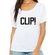 Clip RHONY Scoop Neck T-Shirt