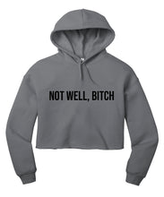 Load image into Gallery viewer, Not Well - RHONY Cropped Hoodie
