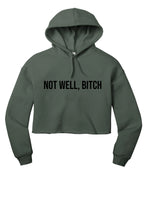 Load image into Gallery viewer, Not Well - RHONY Cropped Hoodie
