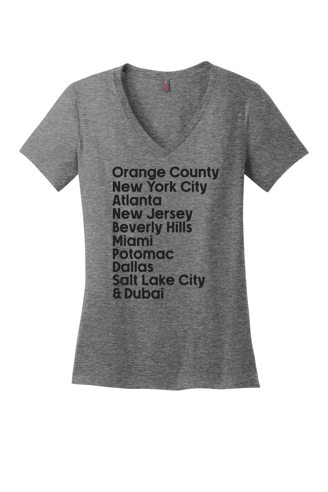 Housewives Cities V-Neck T-Shirt