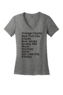 Housewives Cities V-Neck T-Shirt