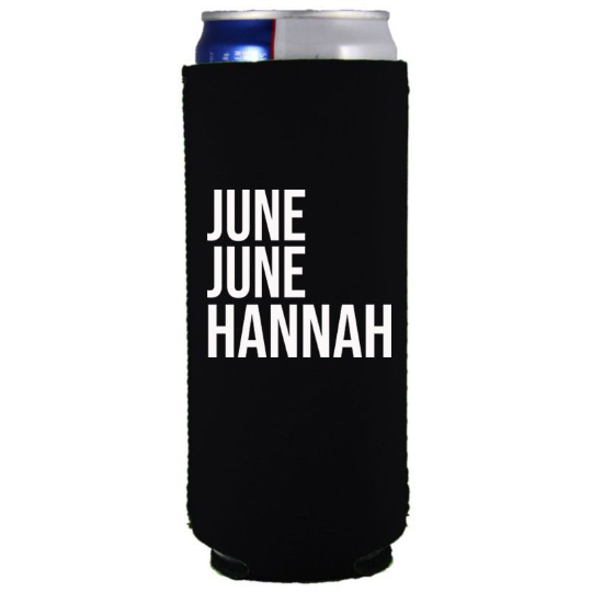June June Hannah - Below Deck Slim Can Cooler