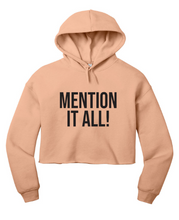 Load image into Gallery viewer, Mention It All! RHONY Cropped Hoodie
