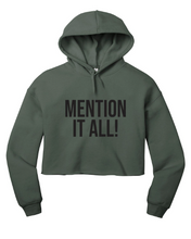 Load image into Gallery viewer, Mention It All! RHONY Cropped Hoodie
