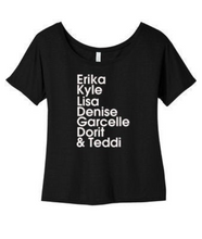 Load image into Gallery viewer, RHOBH Housewives Scoop Neck T-Shirt (Season 10)
