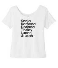 Load image into Gallery viewer, RHONY Housewives Scoop Neck T-Shirt (Season 12)
