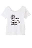 RHOSLC Housewives Bravo Scoop Neck