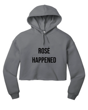 Load image into Gallery viewer, Rosé Happened - RHONY Cropped Sweatshirt
