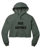 Load image into Gallery viewer, Rosé Happened - RHONY Cropped Sweatshirt
