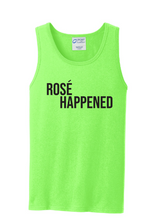 Load image into Gallery viewer, Rosé Happened - RHONY Unisex Tank-top
