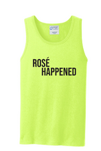 Load image into Gallery viewer, Rosé Happened - RHONY Unisex Tank-top
