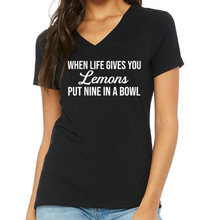 Load image into Gallery viewer, When Life Gives You Lemons RHOC V-Neck
