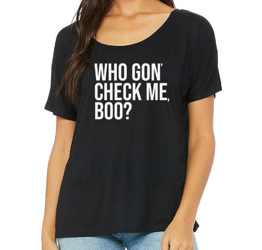 Who Gon' Check Me, Boo? RHOA Scoop Neck