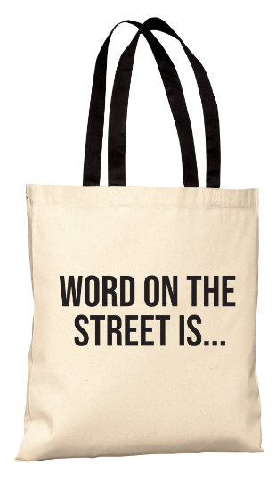Word On The Street RHOP Tote Bag