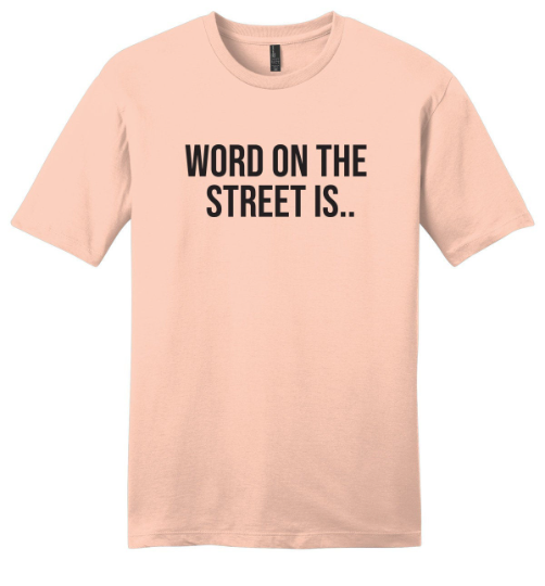 Word On The Street RHOP Unisex T-Shirt