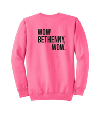 Load image into Gallery viewer, Wow Bethenny RHONY Crewneck Sweatshirt
