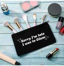 Load image into Gallery viewer, I Was in Glam - RHOBH Small Makeup Bag
