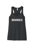 Load image into Gallery viewer, Bravoholic Woman&#39;s Racerback Tank-top
