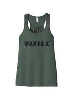 Load image into Gallery viewer, Bravoholic Woman&#39;s Racerback Tank-top
