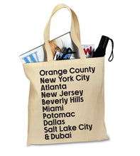 Load image into Gallery viewer, Housewives Cities -  Tote Bag
