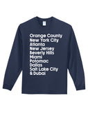 Housewives Cities Unisex Long Sleeve Shirt