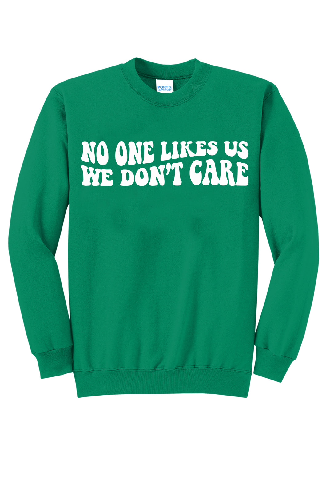 No One Likes Us (Warp) - Unisex Crewneck Sweatshirt