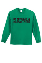 Load image into Gallery viewer, No One Likes Us (Warp) - Unisex Long Sleeve Shirt

