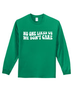Load image into Gallery viewer, No One Likes Us (Warp) - Unisex Long Sleeve Shirt
