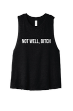 Load image into Gallery viewer, Not Well RHONY Cropped Tank-top
