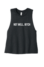 Load image into Gallery viewer, Not Well RHONY Cropped Tank-top
