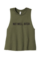 Load image into Gallery viewer, Not Well RHONY Cropped Tank-top
